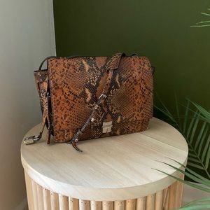 Leather bag with snake pattern from Zadig&Voltaire